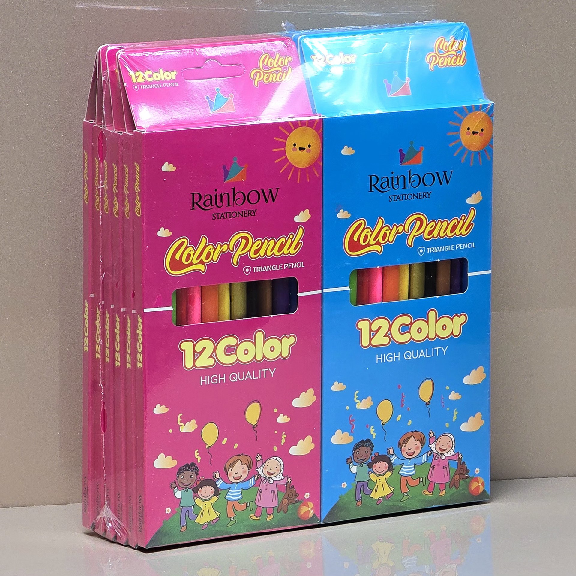مداد رنگی ۱۲ رنگ رینبو Rainbow
