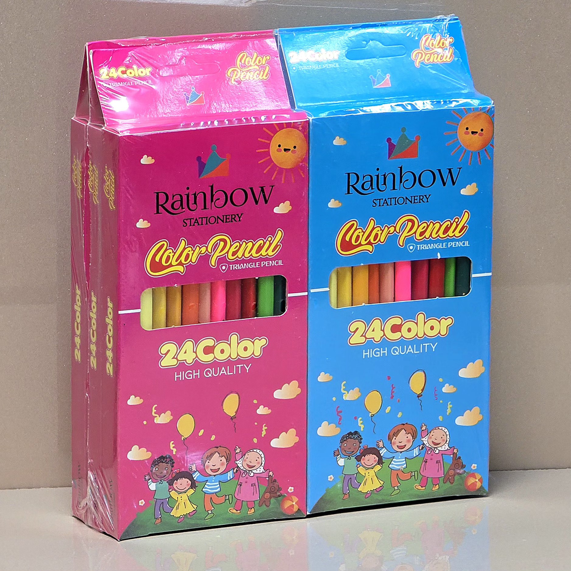 مداد رنگی 24 رنگ رینبو Rainbow