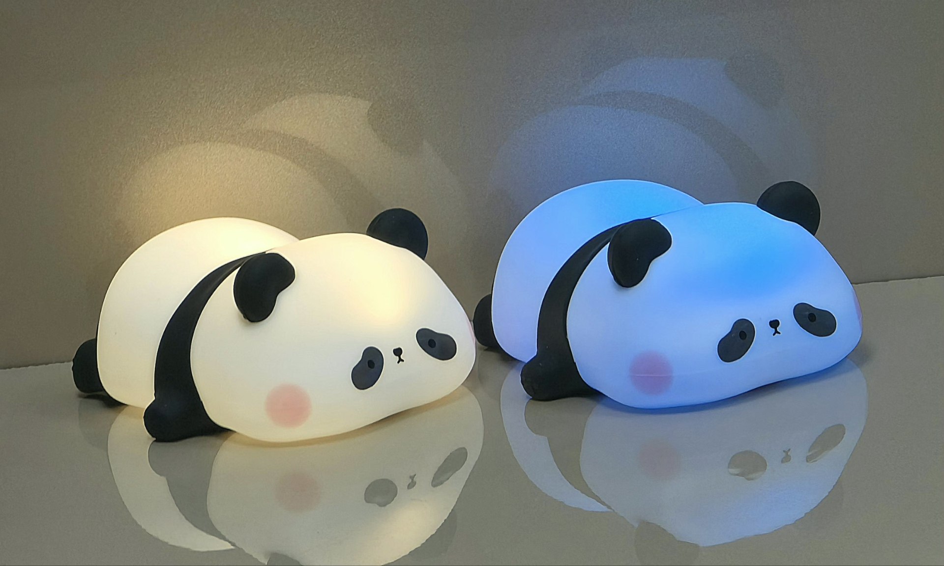 چراغ خواب سیلیکونی پاندا خوابالو